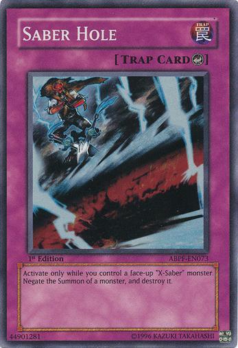 Saber Hole [ABPF-EN073] Super Rare - Josh's Cards