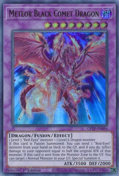 Meteor Black Comet Dragon [GFTP-EN096] Ultra Rare - Josh's Cards