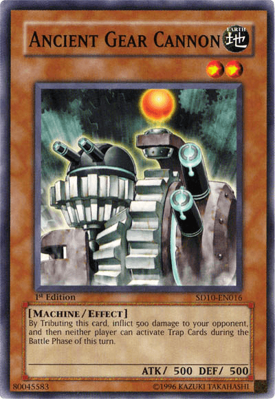 Ancient Gear Cannon [SD10-EN016] Common - Josh's Cards
