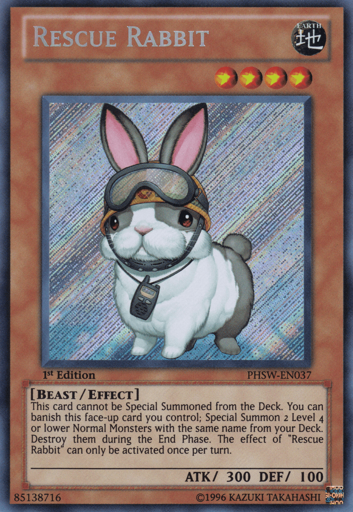 Rescue Rabbit [PHSW-EN037] Secret Rare - Josh's Cards