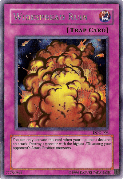 Widespread Ruin [DOD-003] Prismatic Secret Rare - Josh's Cards
