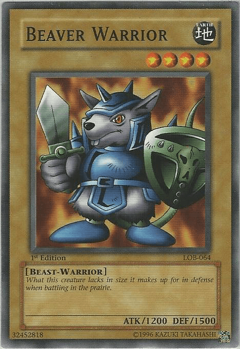 Beaver Warrior [LOB-064] Common - Josh's Cards