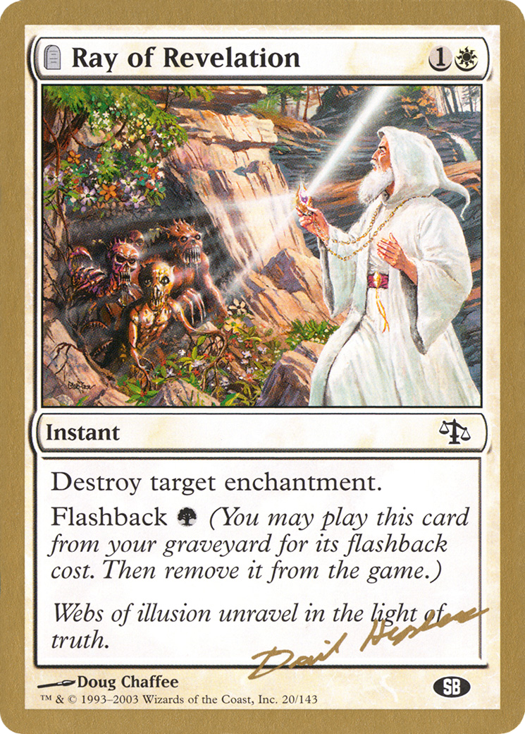 Ray of Revelation (WCD-DH20SB) - World Championship Decks 2003: (tombstone)