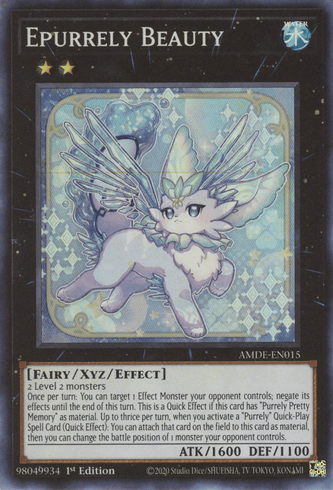 Epurrely Beauty [AMDE-EN015] Super Rare - Josh's Cards