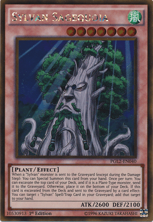 Sylvan Sagequoia [PGL2-EN040] Gold Rare - Josh's Cards
