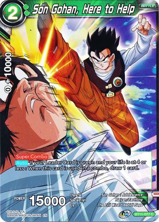 Son Gohan, Here to Help (BT11-077) [Vermilion Bloodline 2nd Edition] Parallel Foil