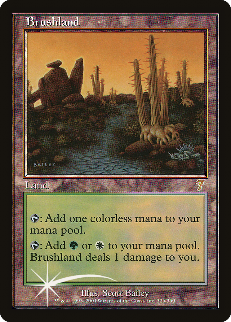 Brushland [Seventh Edition] Foil