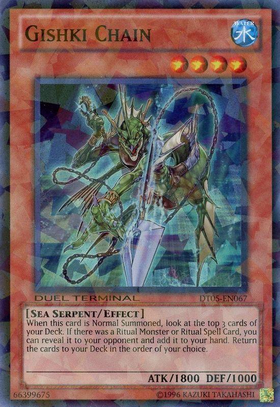 Gishki Chain [DT05-EN067] Super Rare - Josh's Cards