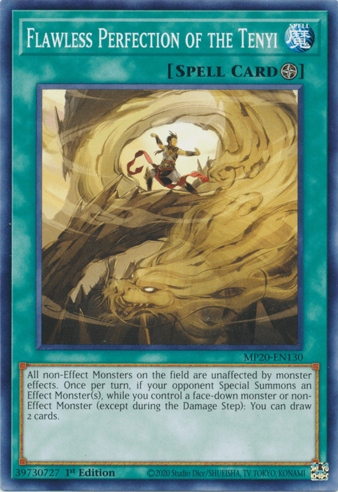 Flawless Perfection of the Tenyi [MP20-EN130] Common - Josh's Cards