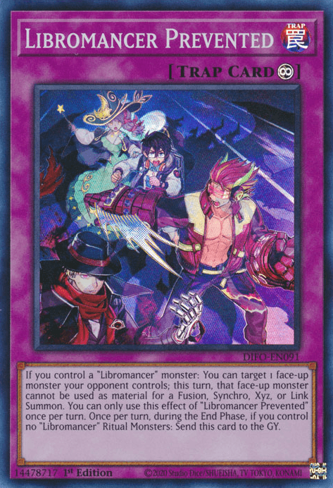 Libromancer Prevented [DIFO-EN091] Super Rare - Josh's Cards