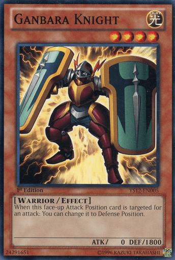 Ganbara Knight [YS12-EN005] Common - Josh's Cards