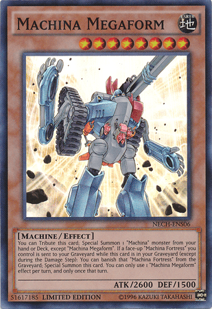 Machina Megaform (SE) [NECH-ENS06] Super Rare - Josh's Cards