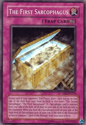 The First Sarcophagus [DR2-EN214] Super Rare - Josh's Cards