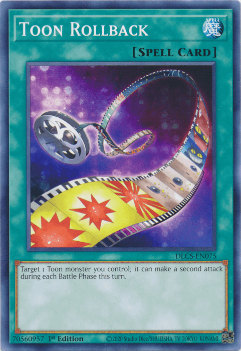 Toon Rollback [DLCS-EN075] Common - Josh's Cards