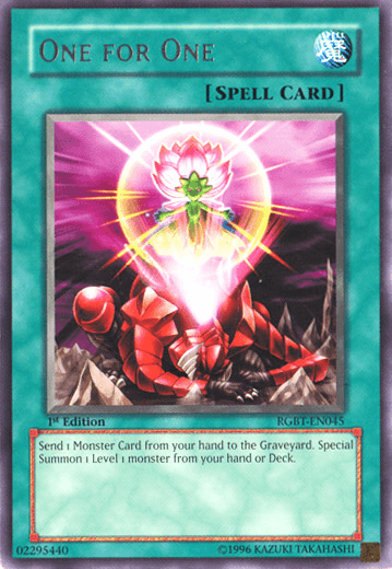 One for One [RGBT-EN045] Rare - Josh's Cards