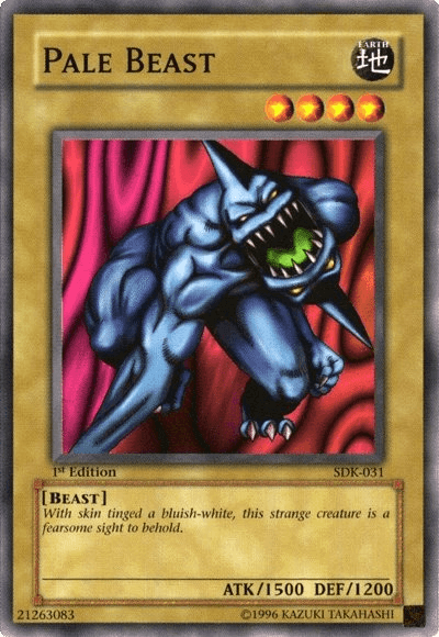 Pale Beast [SDK-031] Common - Josh's Cards