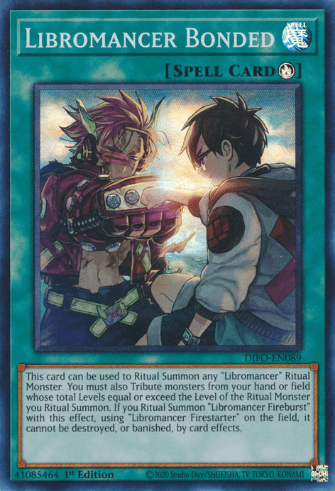 Libromancer Bonded [DIFO-EN089] Super Rare - Josh's Cards