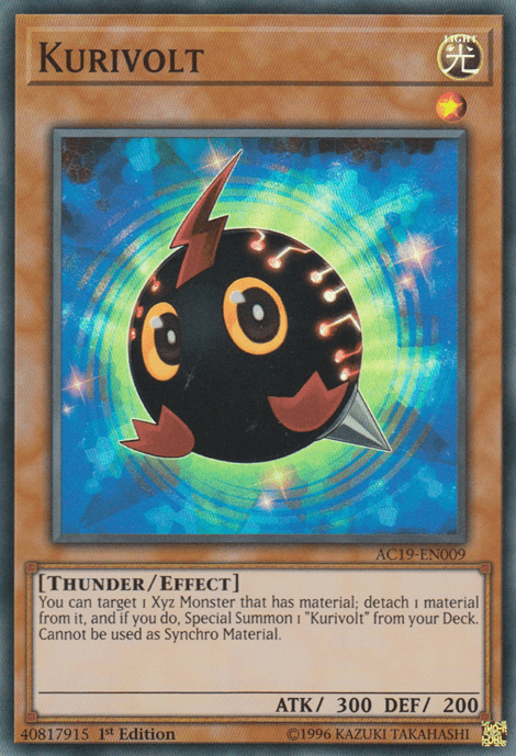 Kurivolt [AC19-EN009] Super Rare - Josh's Cards