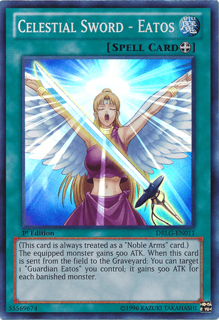 Celestial Sword - Eatos [DRLG-EN011] Super Rare - Josh's Cards