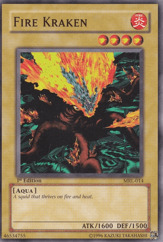 Fire Kraken [MRL-014] Common - Josh's Cards