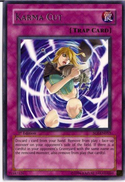 Karma Cut [SOI-EN053] Rare - Josh's Cards