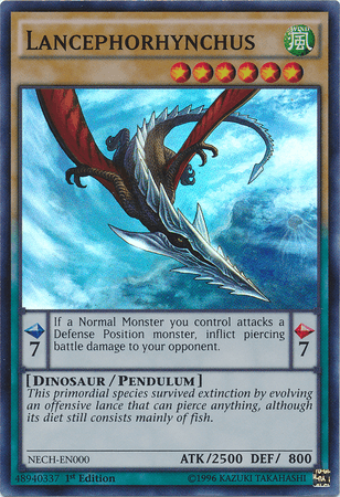 Lancephorhynchus [NECH-EN000] Super Rare - Josh's Cards
