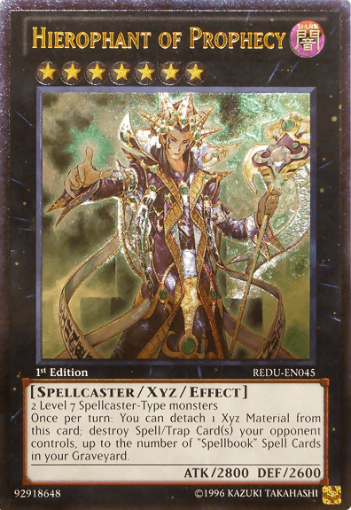 Hierophant of Prophecy [REDU-EN045] Ultimate Rare - Josh's Cards