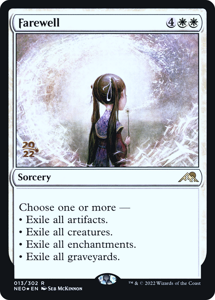 Farewell (PRE-13S) - Kamigawa: Neon Dynasty Promos Foil