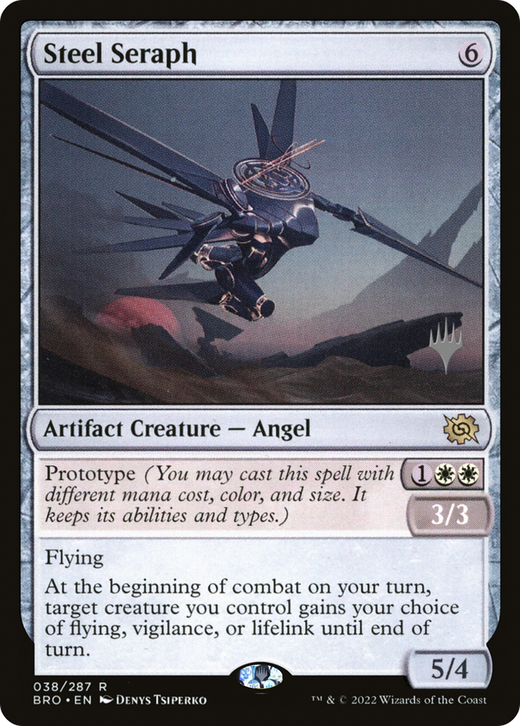 Steel Seraph (PPBRO-38P) - The Brothers' War Promos Foil