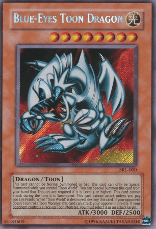 Blue-Eyes Toon Dragon [SRL-000] Secret Rare - Josh's Cards