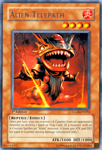 Alien Telepath [GLAS-EN034] Rare - Josh's Cards