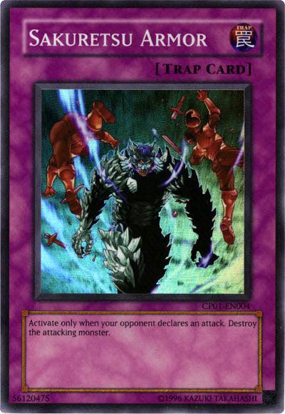 Sakuretsu Armor [CP01-EN004] Super Rare - Josh's Cards