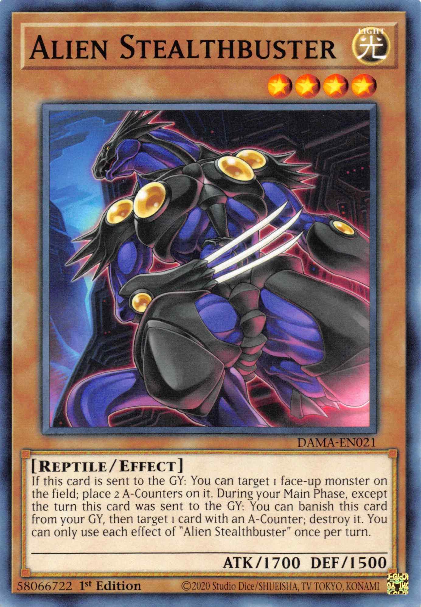 Alien Stealthbuster [DAMA-EN021] Common - Josh's Cards