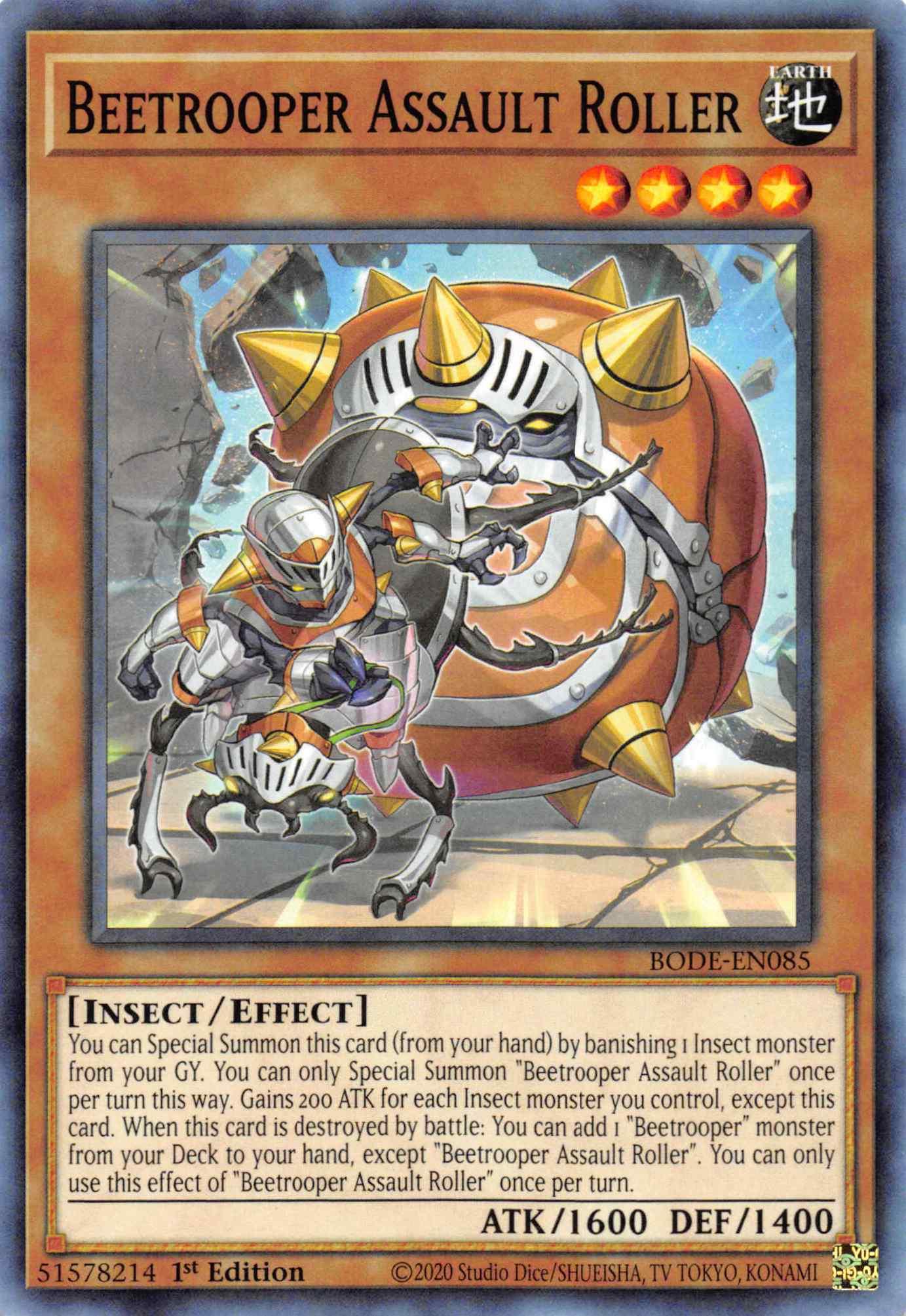 Beetrooper Assault Roller [BODE-EN085] Common - Josh's Cards
