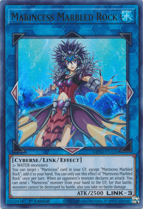 Marincess Marbled Rock [MP20-EN120] Ultra Rare - Josh's Cards