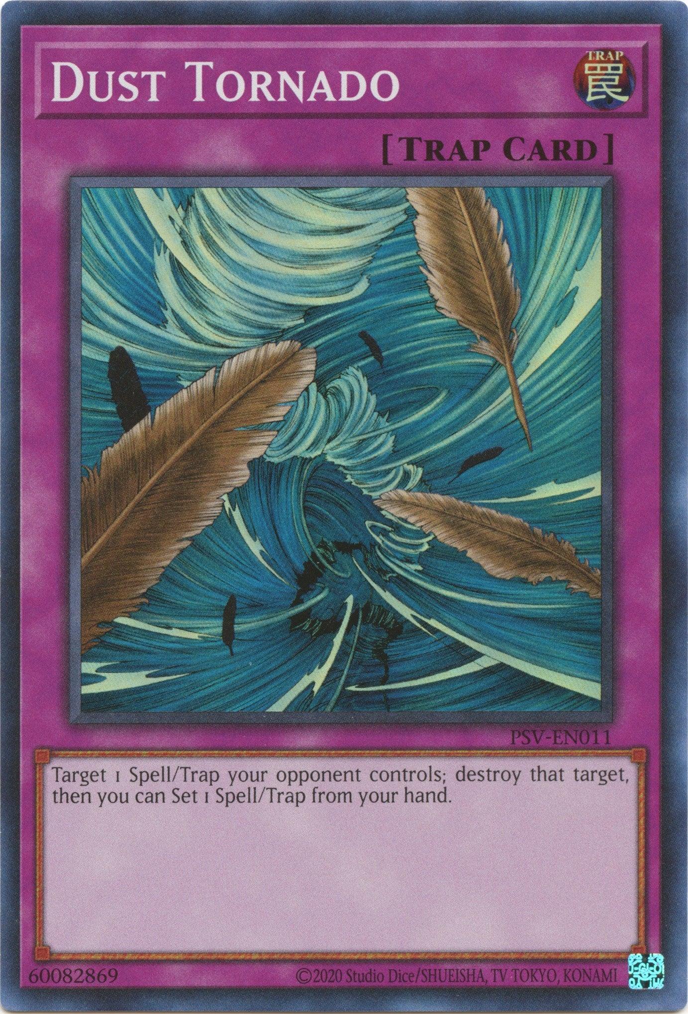 Dust Tornado (25th Anniversary) [PSV-EN011] Super Rare - Josh's Cards