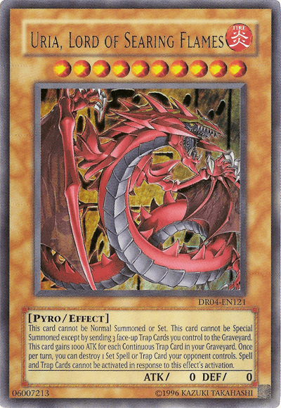 Uria, Lord of Searing Flames [DR04-EN121] Ultra Rare - Josh's Cards