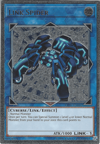 Link Spider [OP07-EN002] Ultimate Rare - Josh's Cards