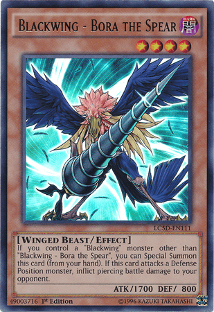 Blackwing - Bora the Spear [LC5D-EN111] Ultra Rare - Josh's Cards