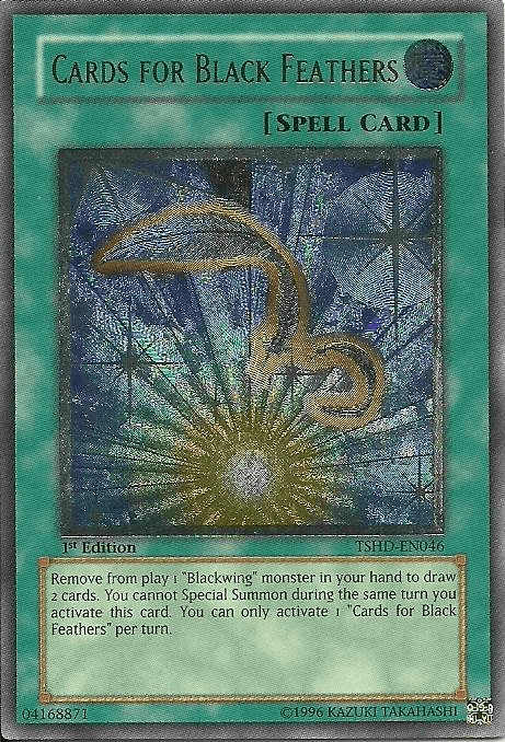 Cards for Black Feathers [TSHD-EN046] Ultimate Rare - Josh's Cards