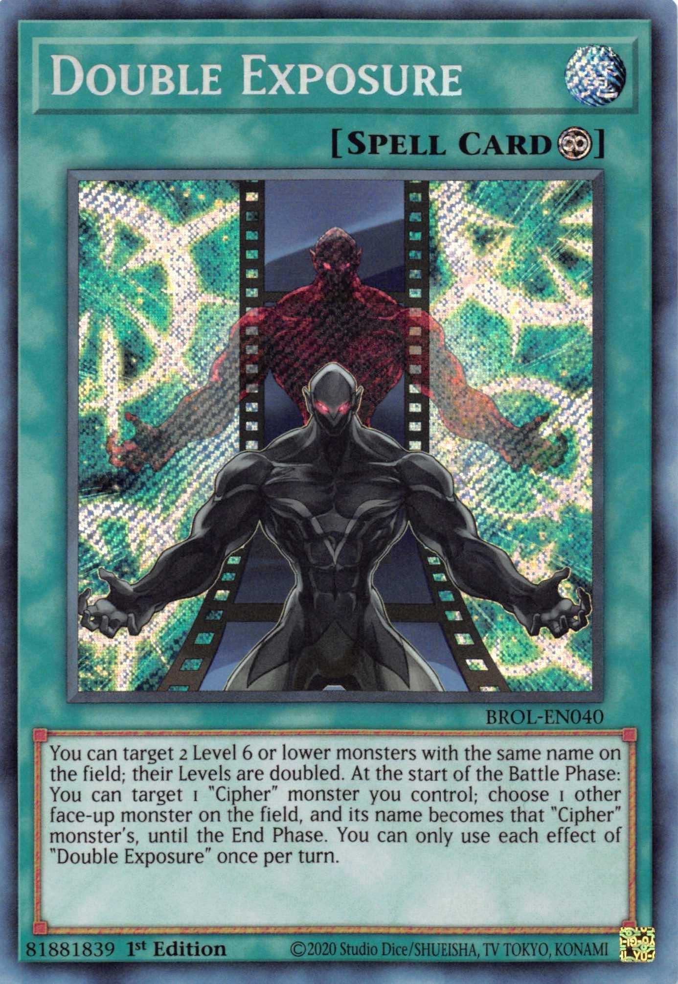 Double Exposure [BROL-EN040] Secret Rare - Josh's Cards