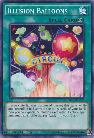 Illusion Balloons [SECE-EN053] Common - Josh's Cards