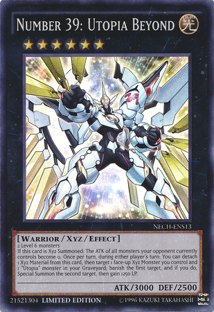 Number 39: Utopia Beyond (SE) [NECH-ENS13] Super Rare - Josh's Cards