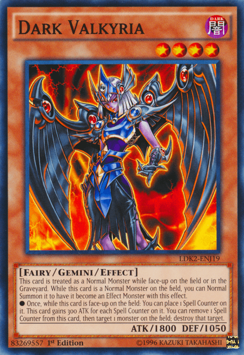 Dark Valkyria [LDK2-ENJ19] Common - Josh's Cards