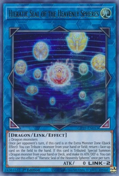Hieratic Seal of the Heavenly Spheres [GFTP-EN053] Ultra Rare - Josh's Cards