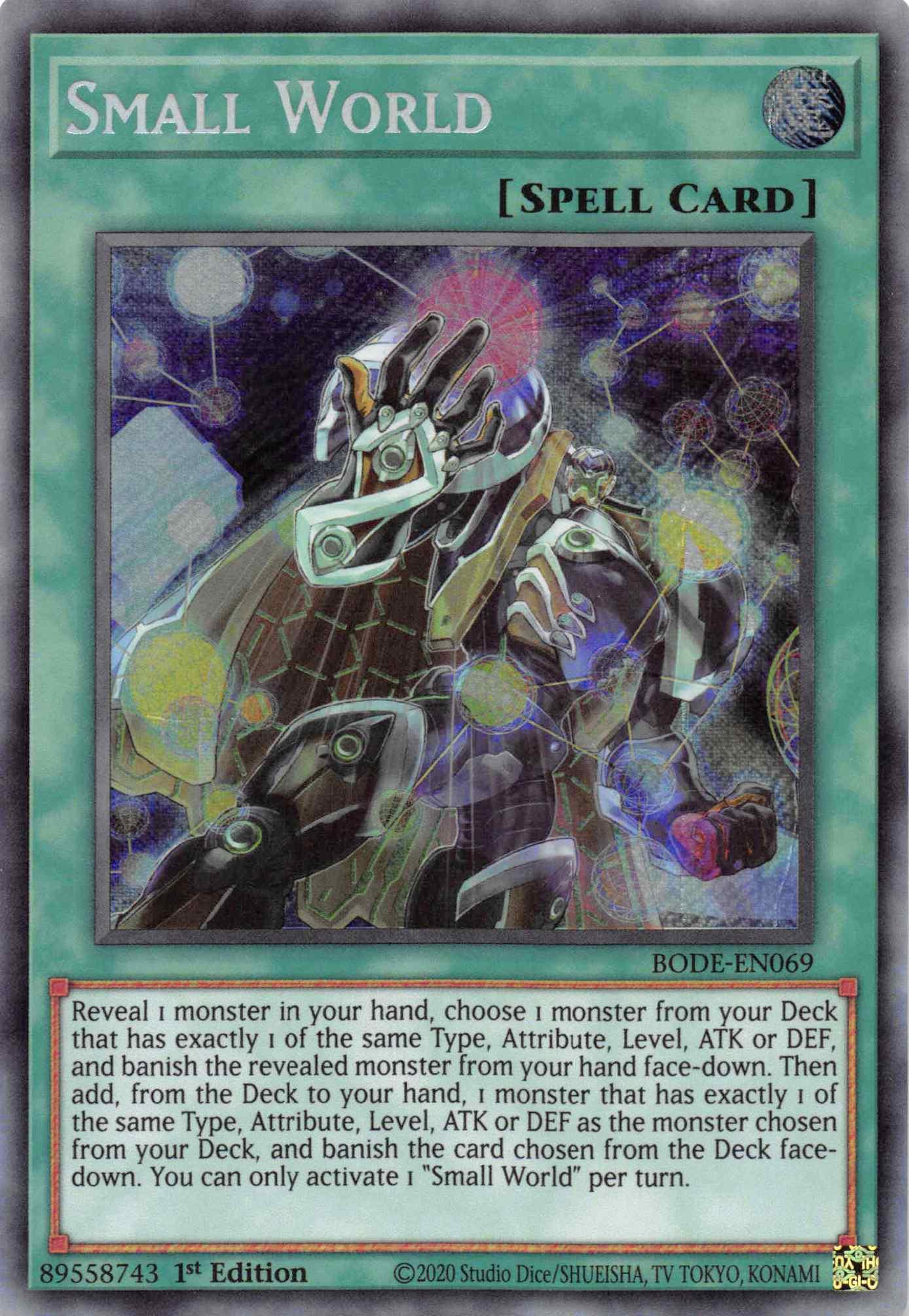 Small World [BODE-EN069] Secret Rare - Josh's Cards