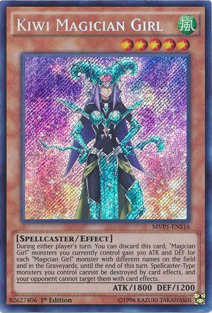 Kiwi Magician Girl [MVP1-ENS16] Secret Rare - Josh's Cards