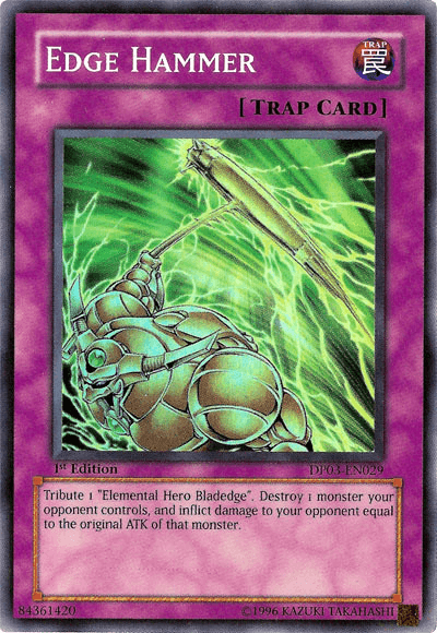 Edge Hammer [DP03-EN029] Super Rare - Josh's Cards