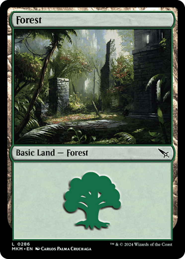 Forest (0286) [Murders at Karlov Manor] - Josh's Cards