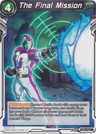 The Final Mission (DB2-163) [Divine Multiverse] Parallel Foil